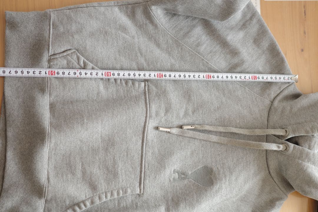 ami paris アミパリス フーディAMI DE COEUR ロゴ 刺繍