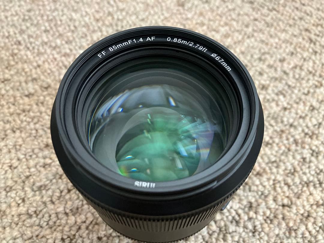 SIRUI Aurora 85mm f/1.4 単焦点レンズ　Xマウント