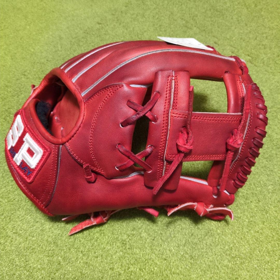 タグ付Sure Play硬式内野 和牛レザー 定価￥50,600