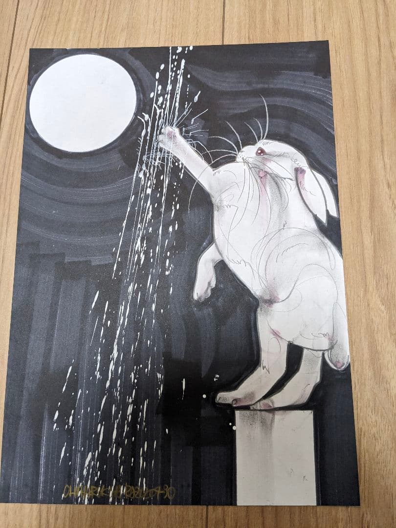 値下げ。木原千春　５分間ドローイング　4点　まとめ売り