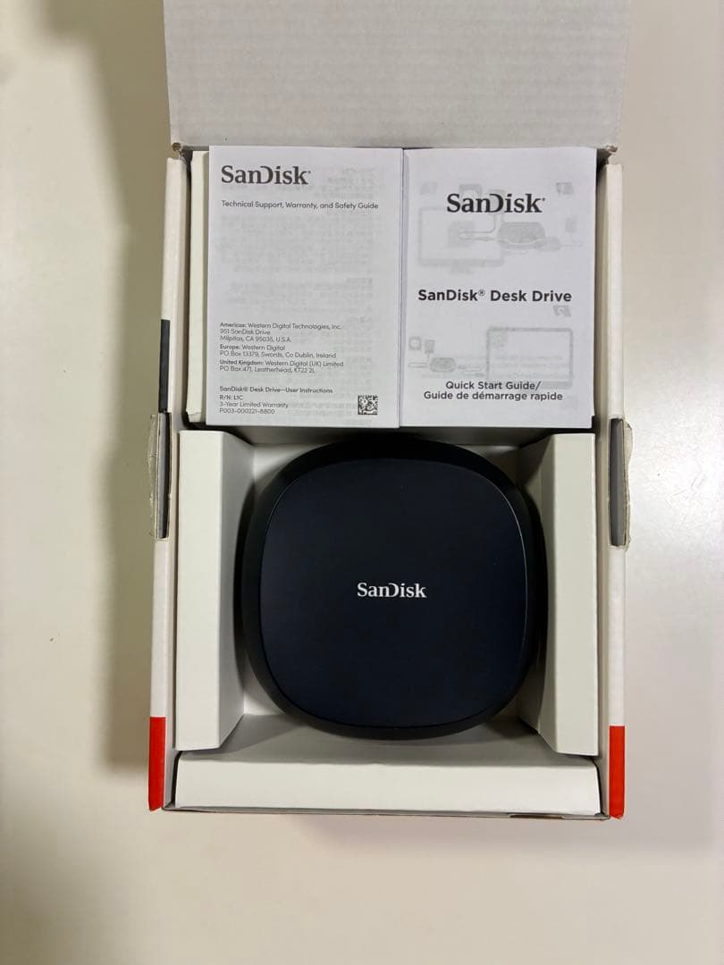 SanDisk Desk Drive 外付けSSD