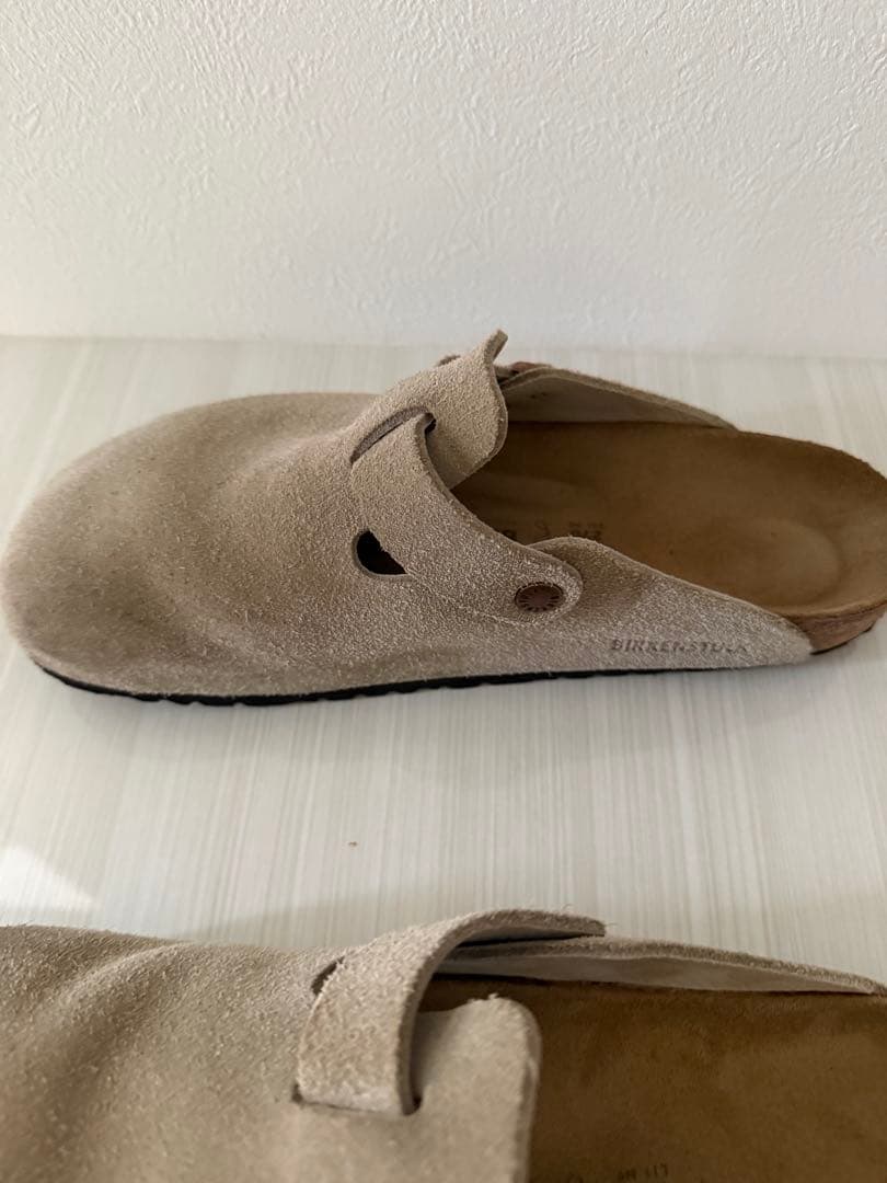 靴 BIRKENSTOCK Boston ''Taupe''