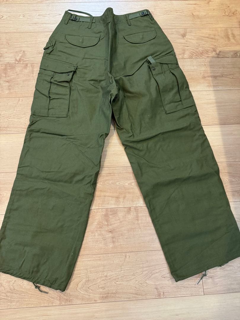 デッドストック　1968年　アメリカ軍実物M65 M-R 60s初期アルミジップ