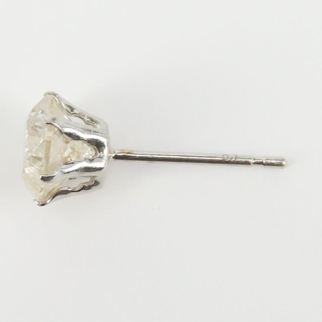 た*そ様 新品　Pt900 ダイヤモンド0.7ct 片耳ピアス　プラチナ　超お買