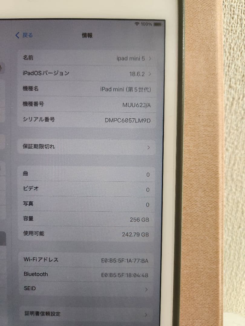 【限定値下げ】iPad mini 5＋Apple Pencil第1世代