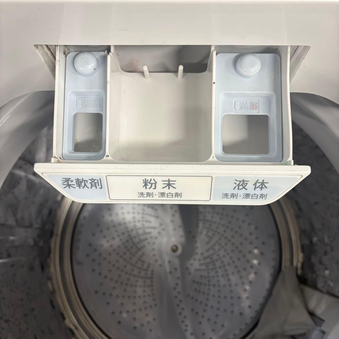 610 関東対応　洗濯機　8kg インバーター付　静音　冷蔵庫有　清掃済み　美品