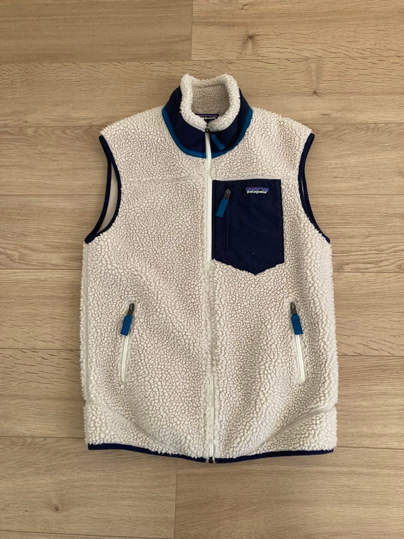 patagonia レトロXフリースベスト　サイズS ナチュラル