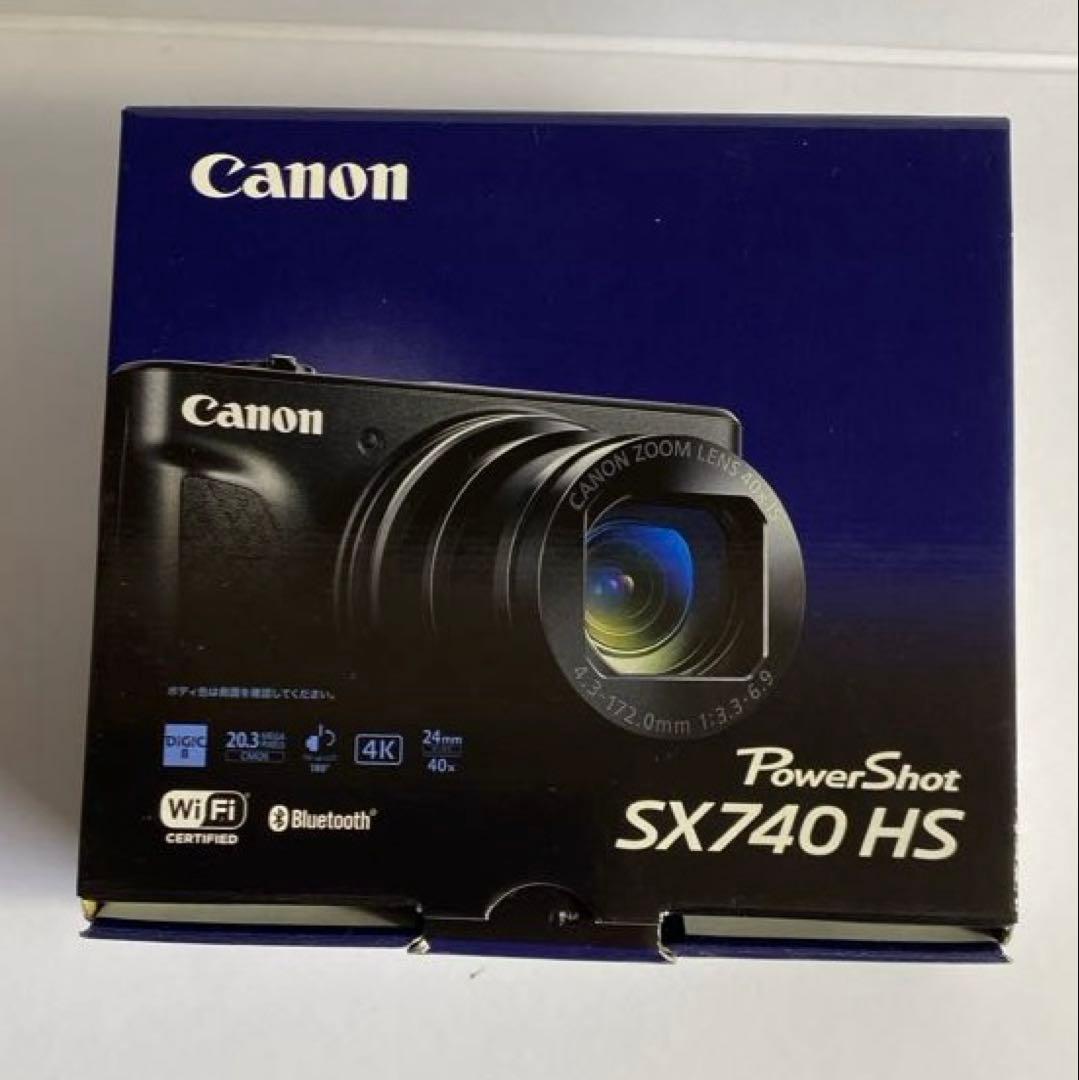 新品級　保証一年　 Canon PowerShot SX740 HS シルバー