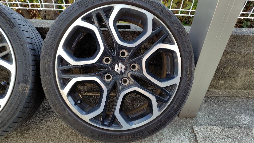 スズキ　スイフトスポーツ　純正ホイール　17インチ