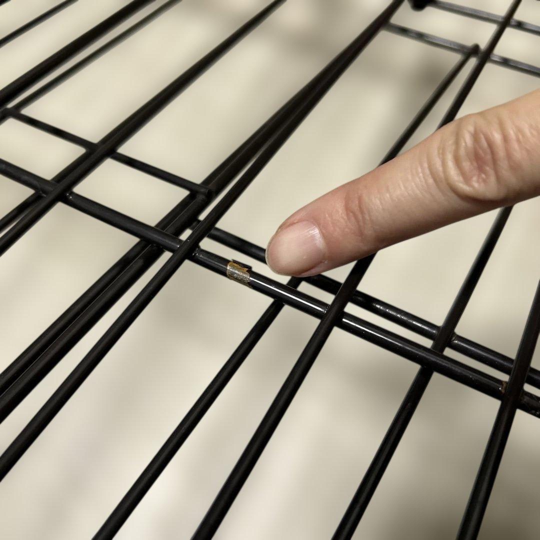 アイリスオーヤマ　コンビネーションサークル　3段　棚付き　キャットケージ　犬猫用