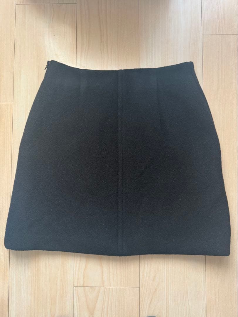 Spick and Span メルトンAラインミニスカート　サイズ36