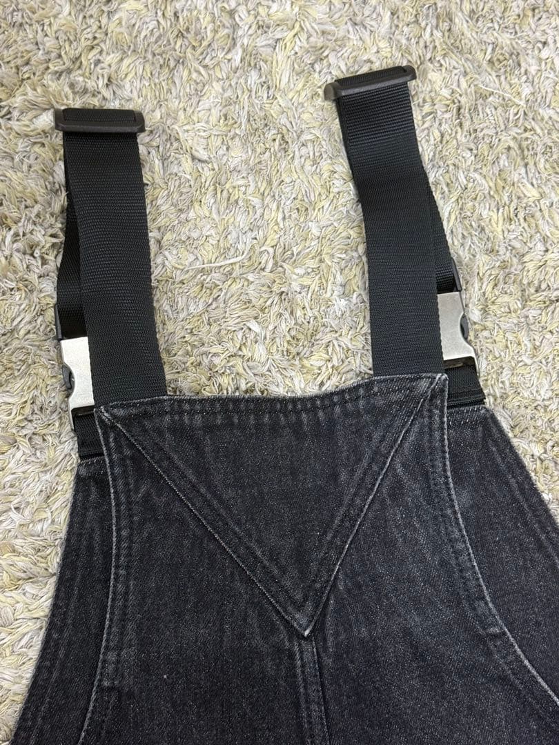 PRADA プラダ デニム オーバーオール サロペット ヴィンテージ加工 32