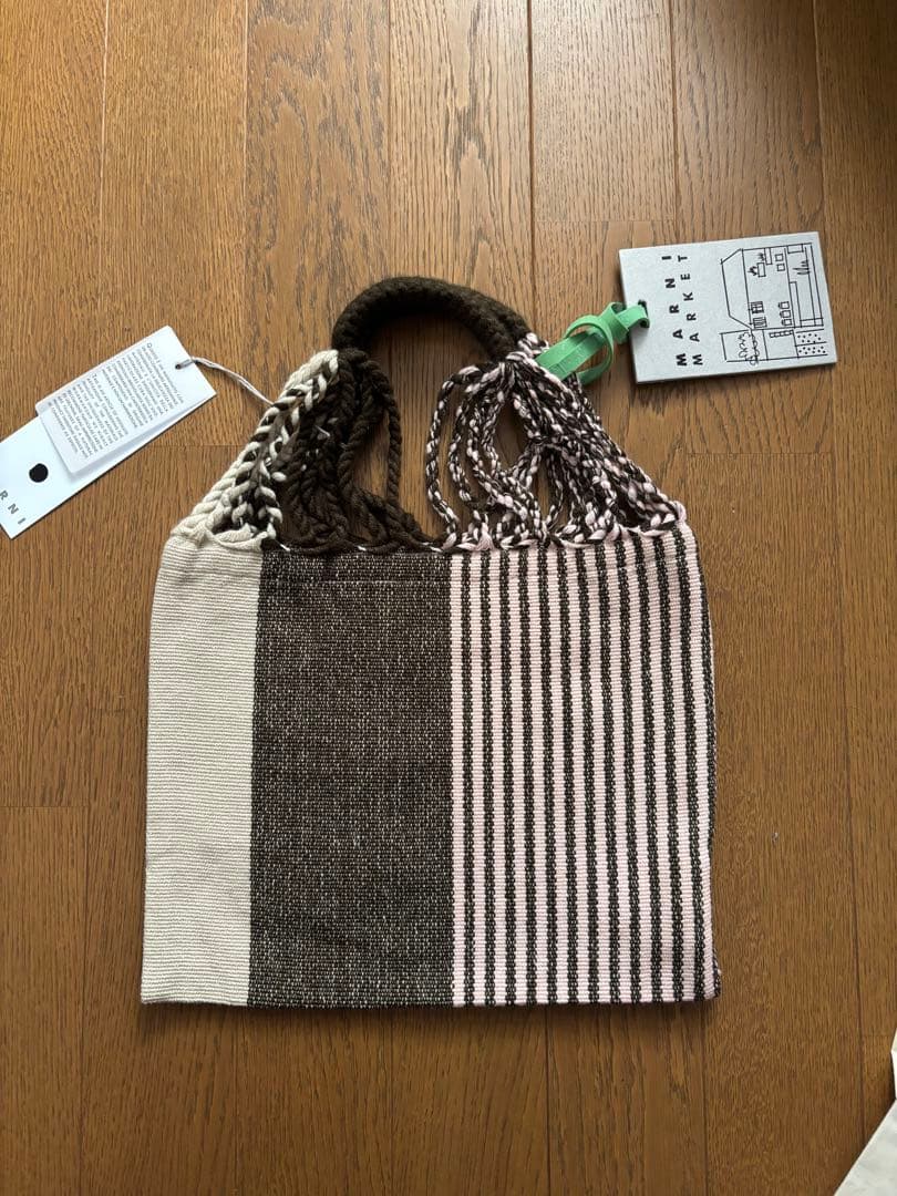 （ちぃさん専用）MARNI MARKET ハンドバッグ ブラウン/ベージュ