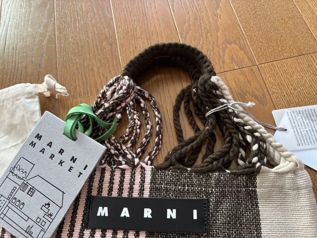 （ちぃさん専用）MARNI MARKET ハンドバッグ ブラウン/ベージュ