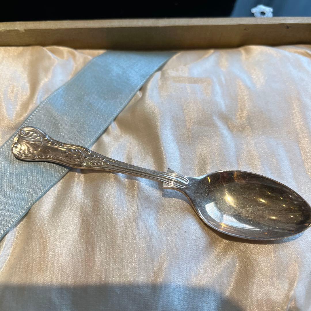 銀製スプーン 12本セット 専用ケース付き