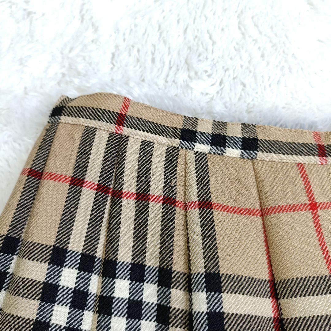 BURBERRY BLUE LABEL ノバチェック プリーツスカート 38
