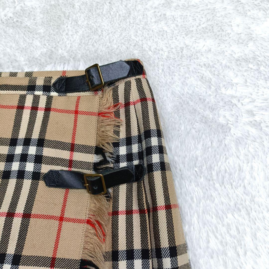 BURBERRY BLUE LABEL ノバチェック プリーツスカート 38