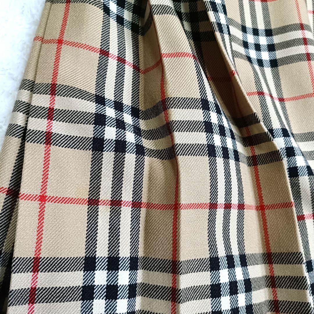 BURBERRY BLUE LABEL ノバチェック プリーツスカート 38