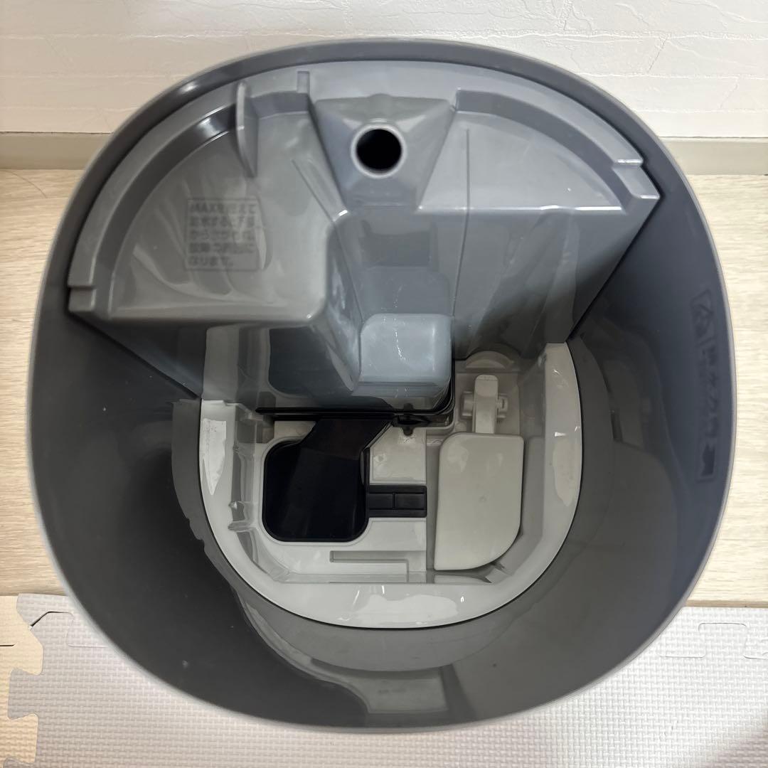 IRIS OHYAMA ハイブリッド加湿器 AMH-HU55A-H グレー