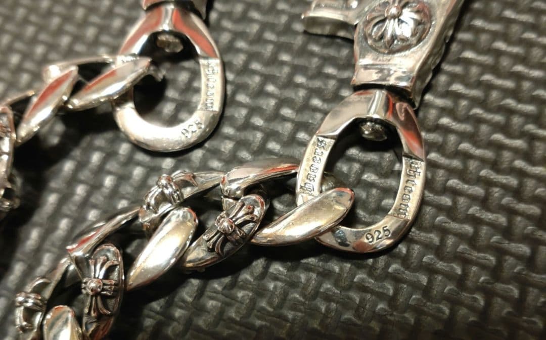 本日限定値下げ　ファンシーウォレットチェーン　クロス　ショート