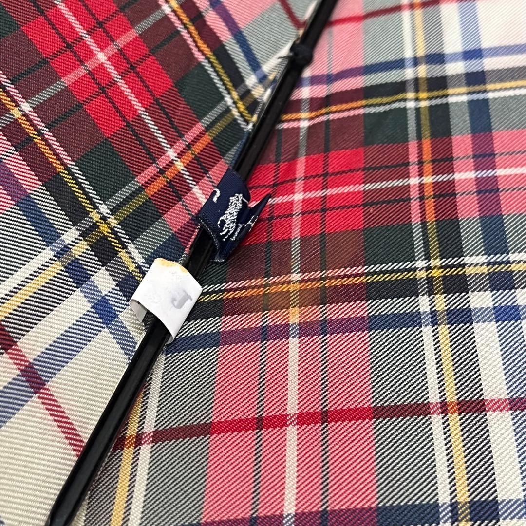 Ralph Lauren ラルフローレン　タータンチェックマルチカラー　長傘