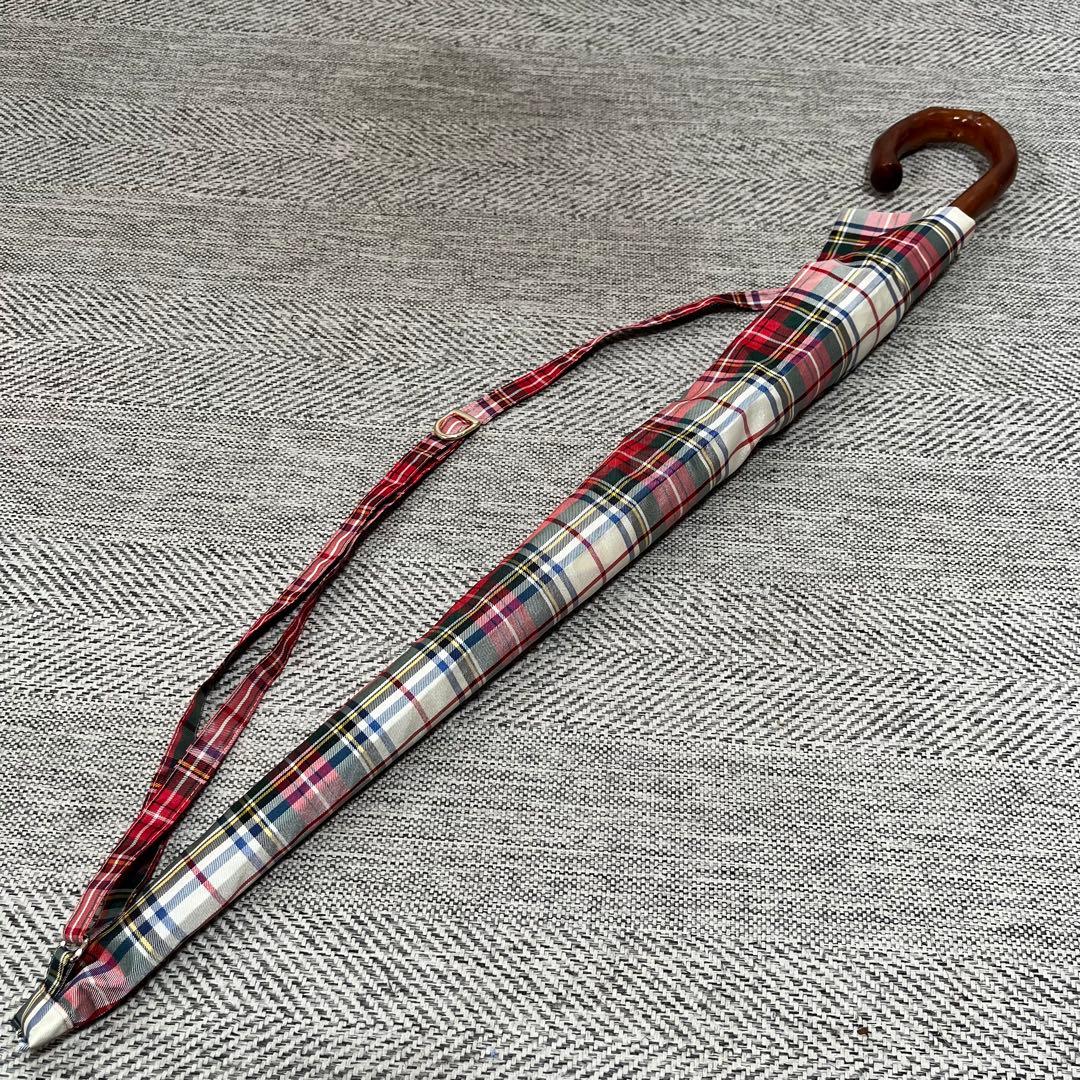 Ralph Lauren ラルフローレン　タータンチェックマルチカラー　長傘