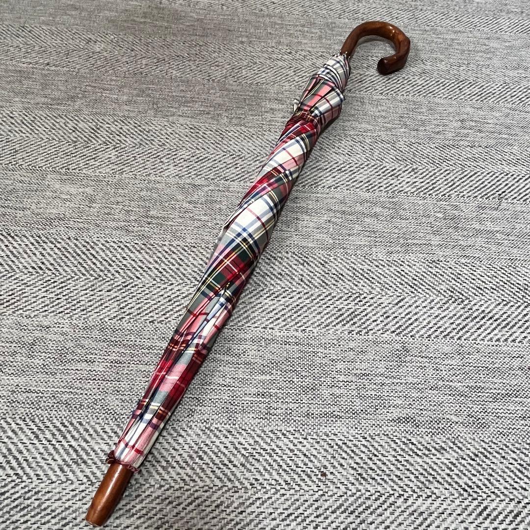 Ralph Lauren ラルフローレン　タータンチェックマルチカラー　長傘