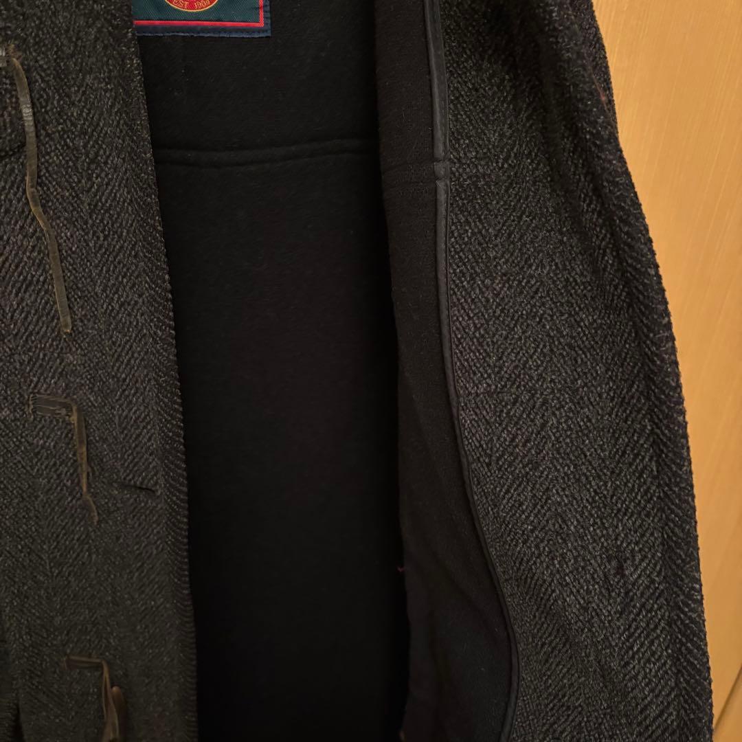 INVERTERE インバーティア ダッフルコート ウール100 チャコール