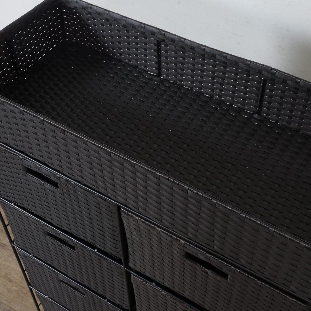 茶豆フォロー割【新品】お掃除簡単ランドリーチェストアウトレット