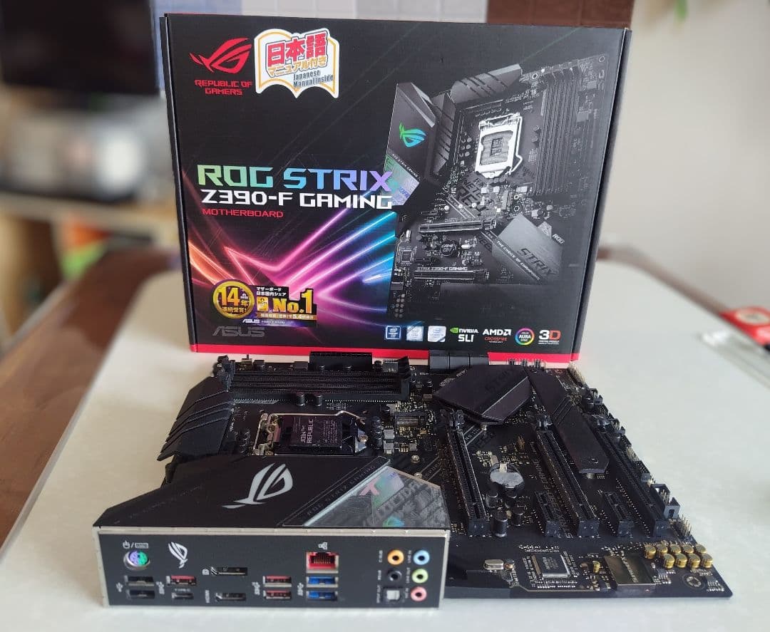 ASUS ROG STRIX Z390-F GAMING 本体、CPU他セット