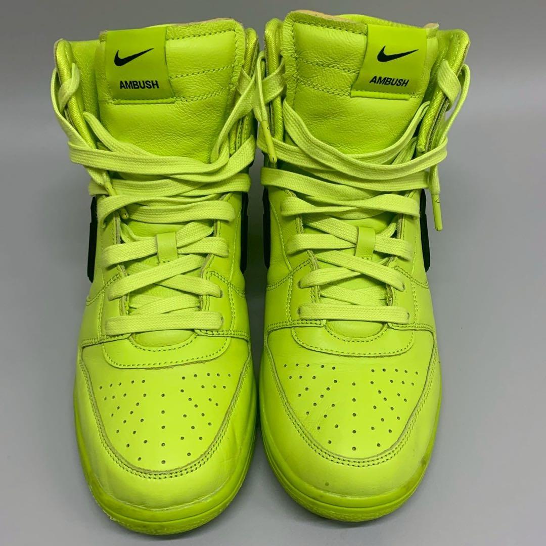 美品 NIKE AMBUSH DUNK HIGH アトミックグリーン3回着用