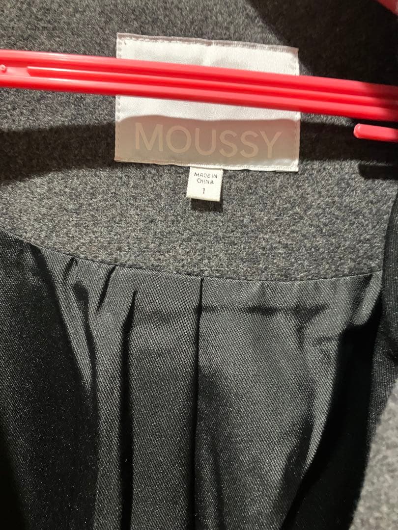 moussy DOUBLE BREASTED MID コート