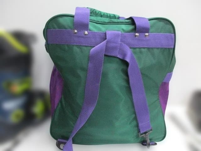 【中古品】Salomon スキーブーツ ネイビー/グリーン　27.5　使用感あり