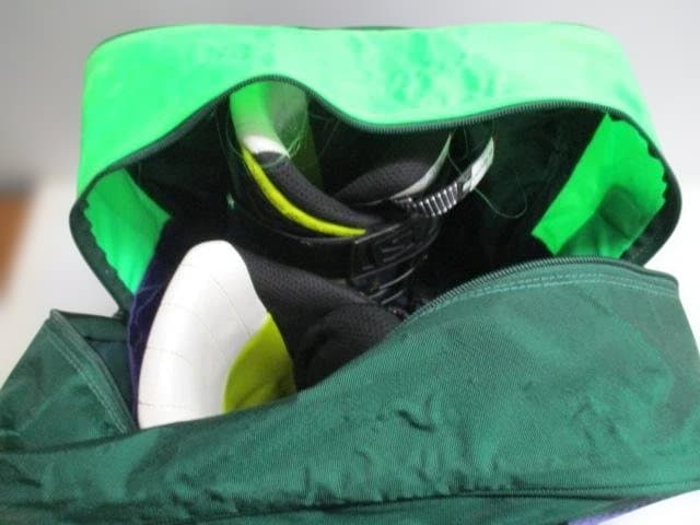 【中古品】Salomon スキーブーツ ネイビー/グリーン　27.5　使用感あり