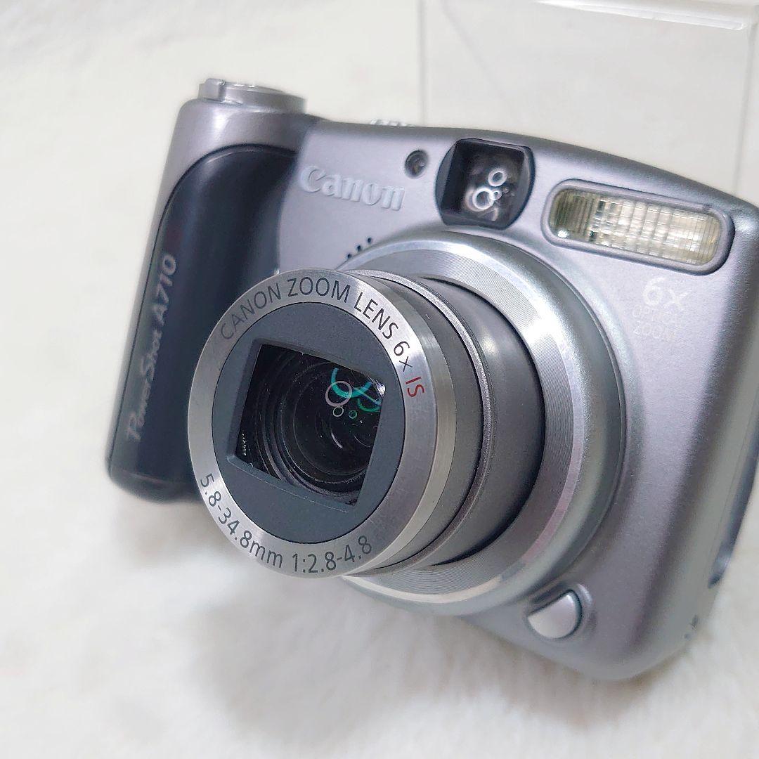 ✨稼働品✨Canon PowerShot A710 IS シルバー 単3電池