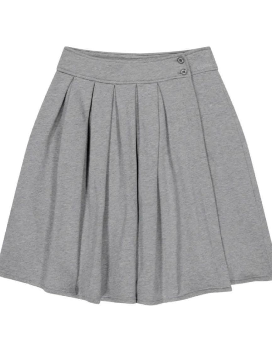 Coyseio グレー プリーツスカート