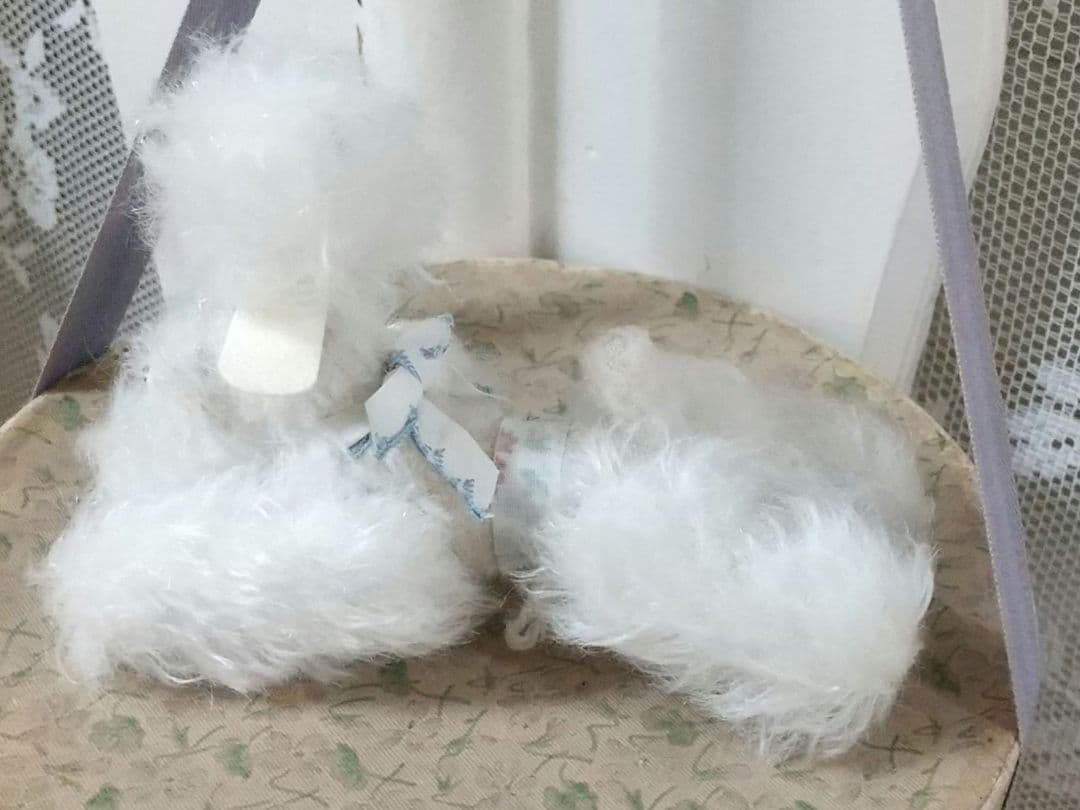 ♡野ばら社作家ぬいぐるみ作家ベア白プードルアーティストベアわんこ犬