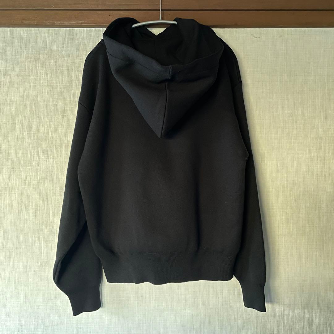 CABaNキャバン購入　定番コットンカシミヤパーカー　Sブラック