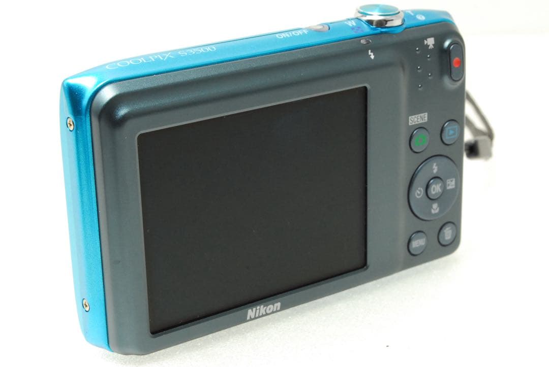 Nikon COOLPIX S3500 ❤️スマホ転送 動作確認済 ブルー ニコン