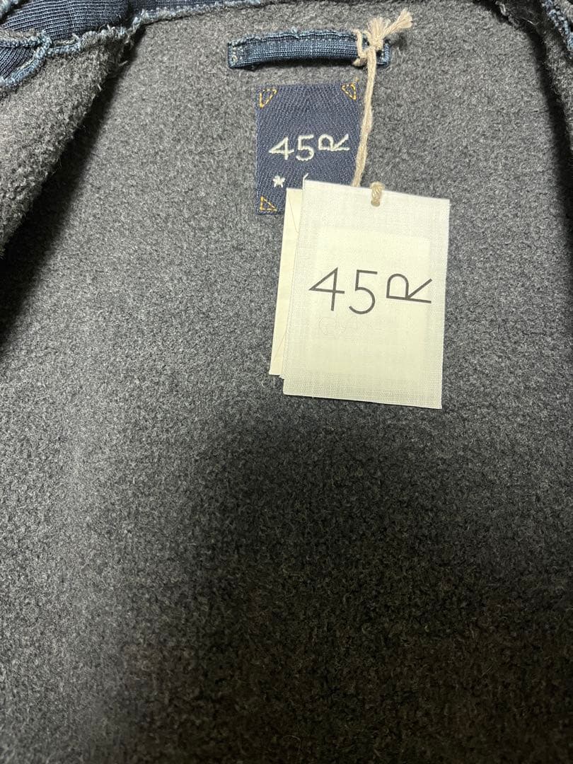 ★新品【45R】北海道本裏毛の908チロリアン（インディゴ）定価123200円