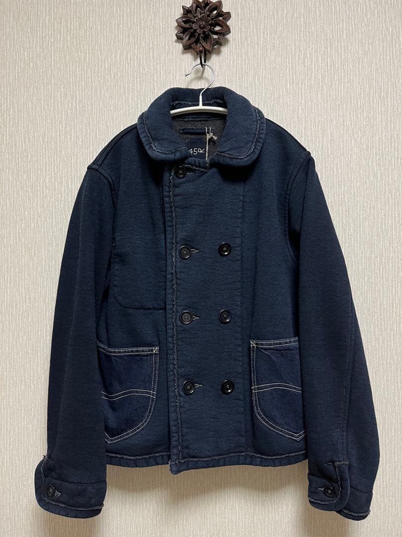 ★新品【45R】北海道本裏毛の908チロリアン（インディゴ）定価123200円