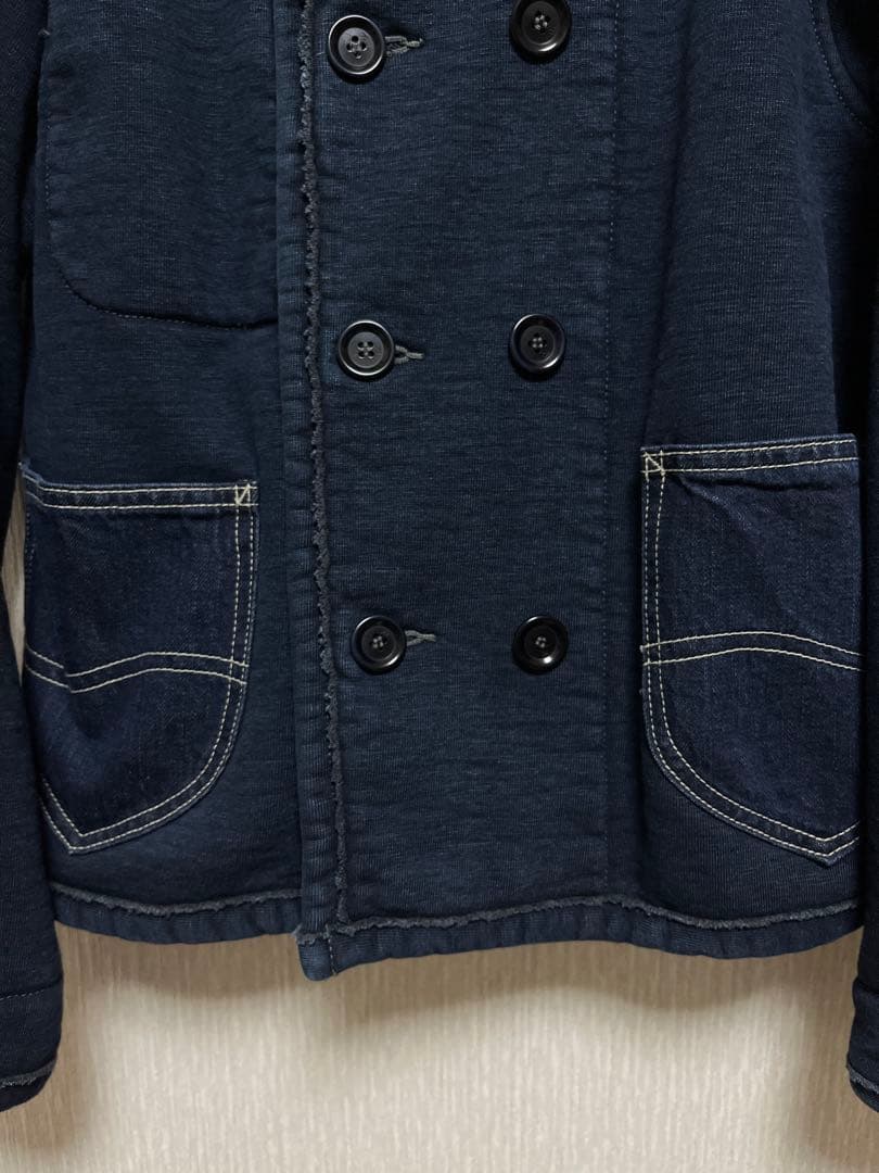 ★新品【45R】北海道本裏毛の908チロリアン（インディゴ）定価123200円