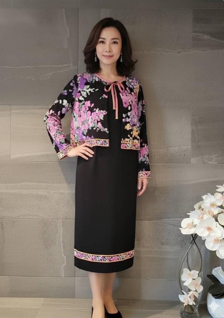 ひなた 美品 LEONARD ワンピース 42