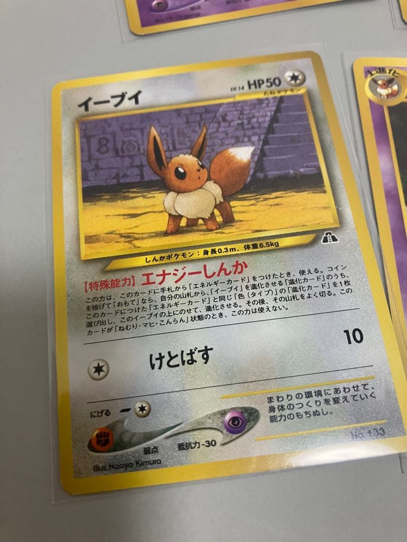 旧裏プロモ　ポケカ　プレミアムファイル　ブラッキー　エーフィ　ピチュー