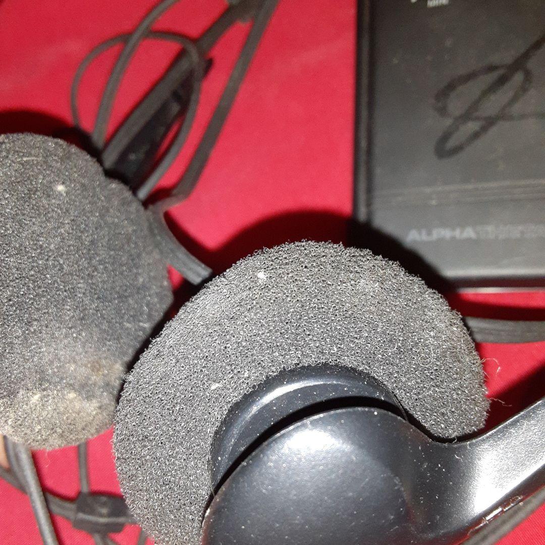 ピーエムシー　アルファシータC本体、ヘッドホン、説明書