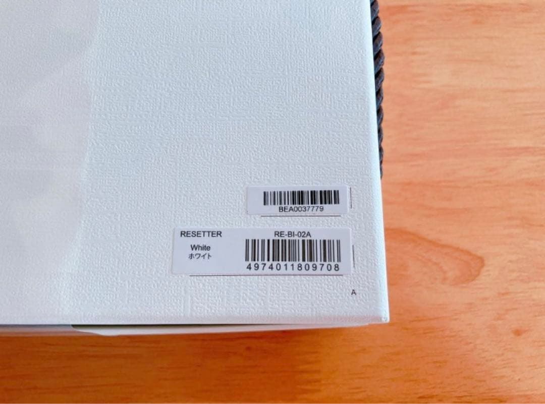 ★【新品・未開封】ReFa リファビューテックリセッター　ホワイト