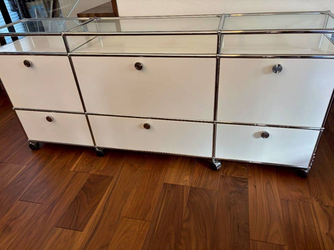 USMハラー 3列2段キャビネット キャスター付