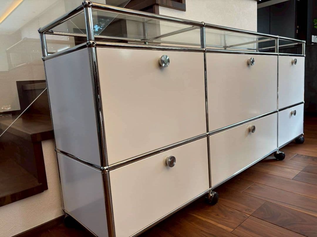 USMハラー 3列2段キャビネット キャスター付