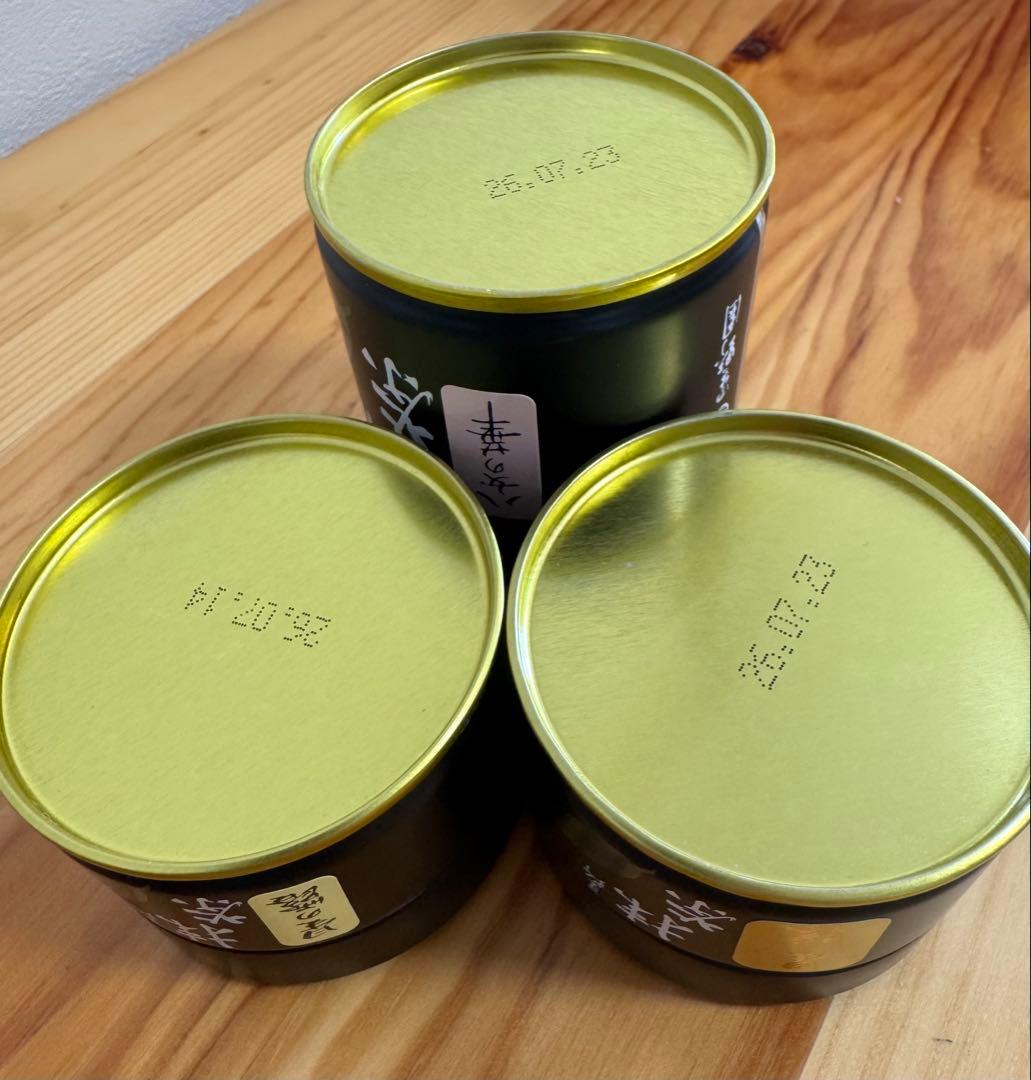 星野製茶園 八女の華 星の露 星授 宰府の白 鴻臚の白　抹茶　高級　缶