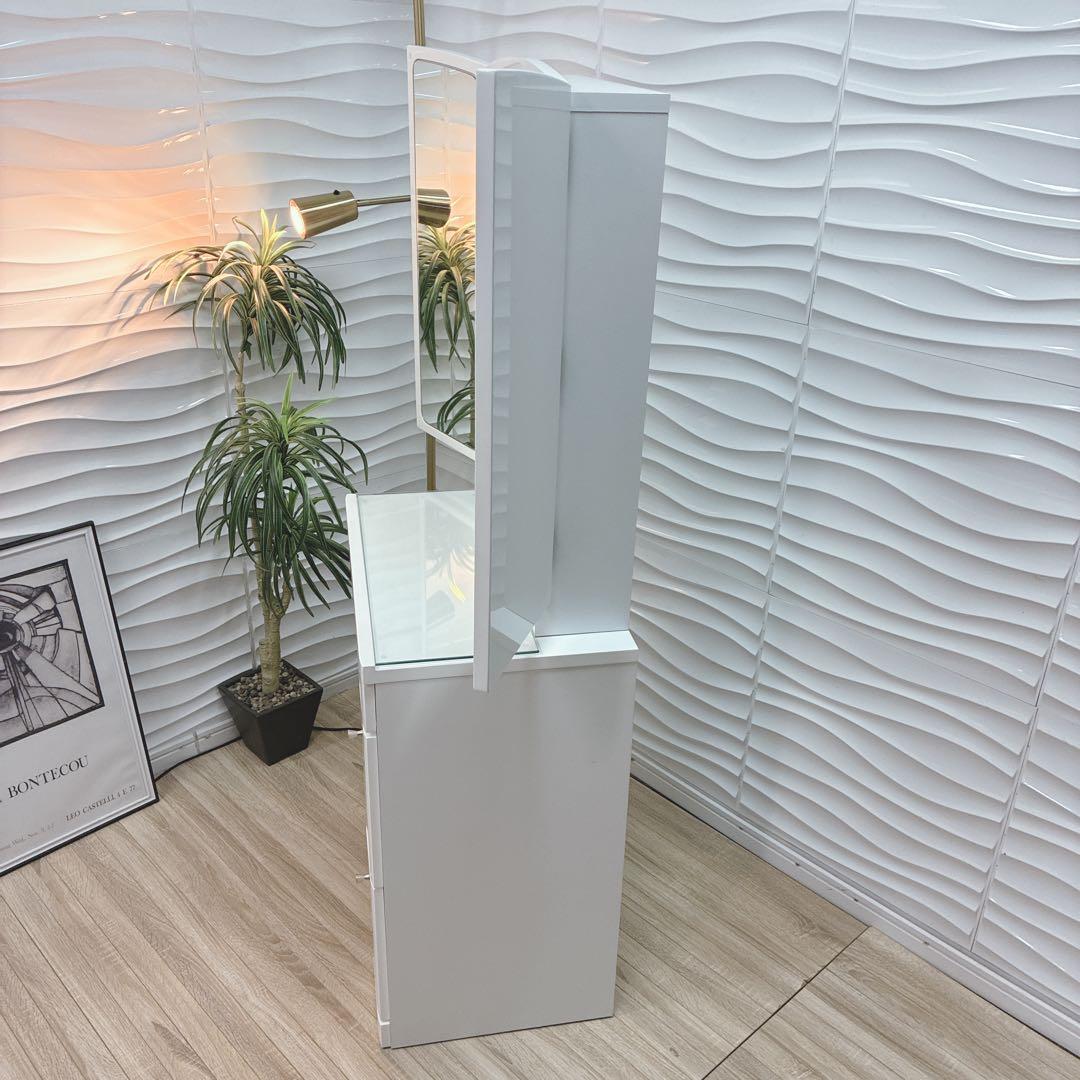 ◇大阪府 神戸市 配達料無料！◇ニトリ◇三面鏡ドレッサー◇チェアセット◇